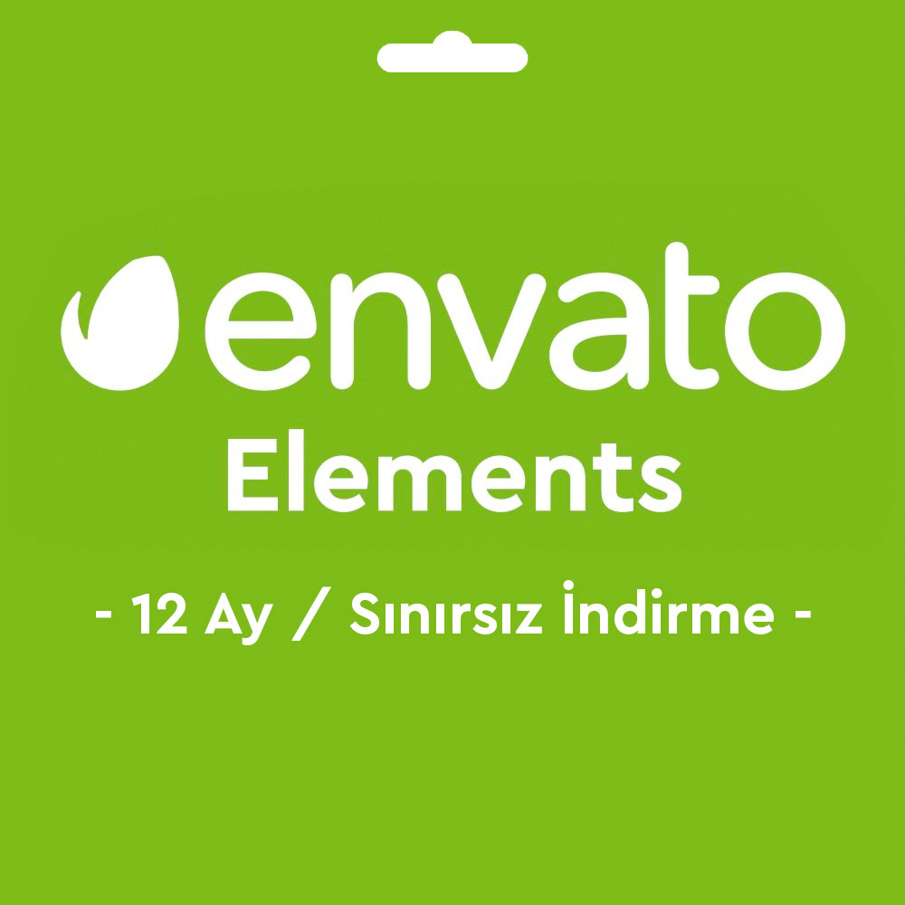 Envato Elements Premium Hesap 12 Ay