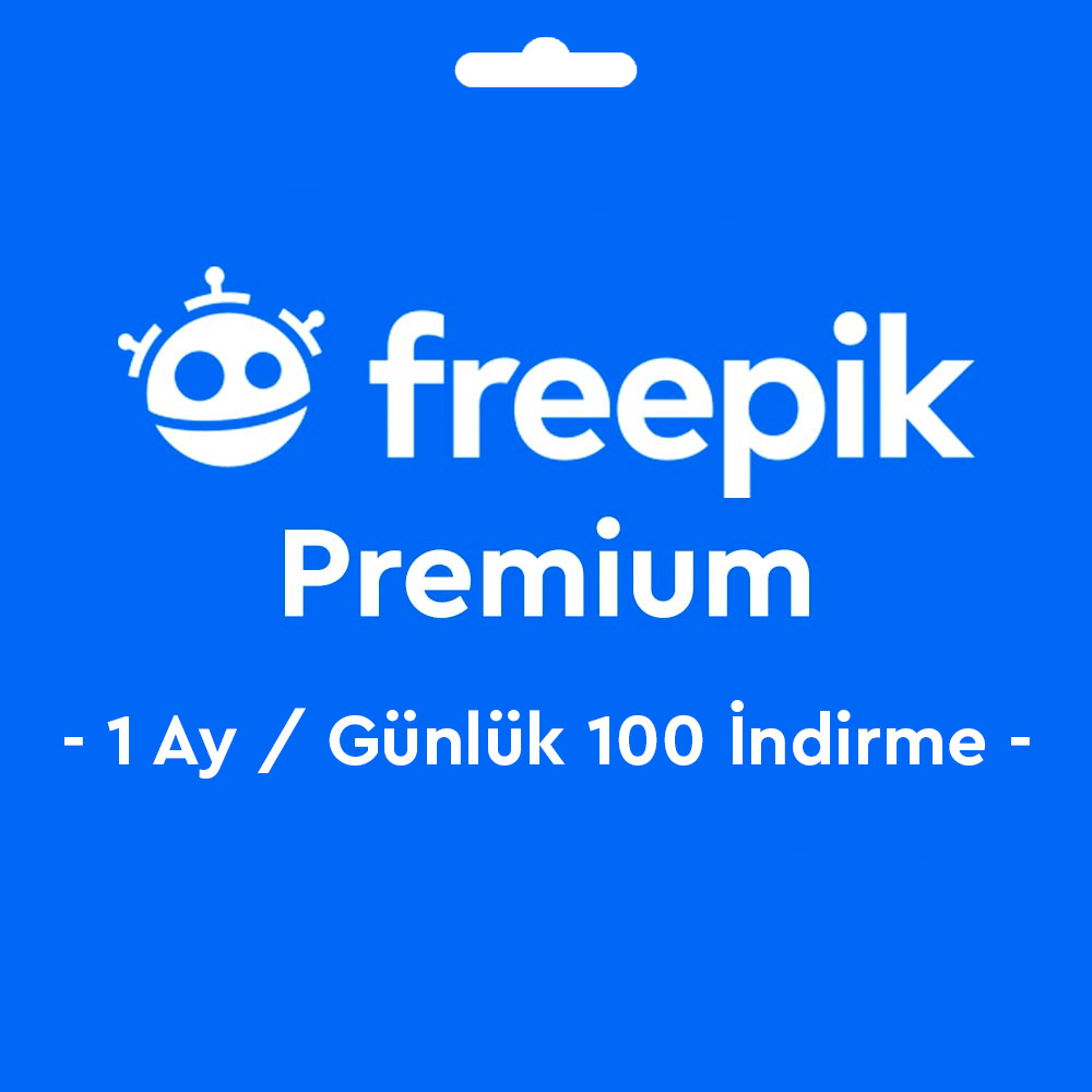 Freepik Premium Hesap 1 Ay / Günlük 20 İndirme