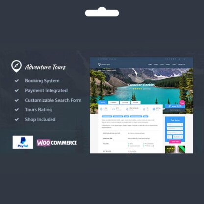 Adventure Tours WordPress Tur Teması