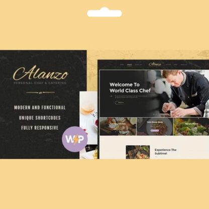 Alanzo Premium WordPress Düğün Teması