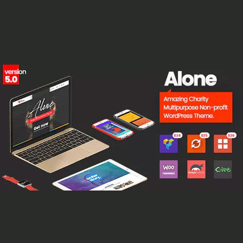Alone – Charity Çok Amaçlı Kâr Amacı Gütmeyen WordPress Teması