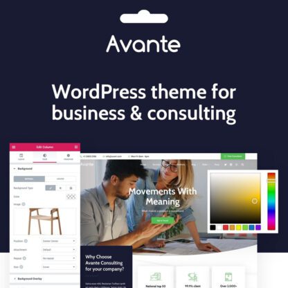Avante Premium WordPress Danışmanlık Teması