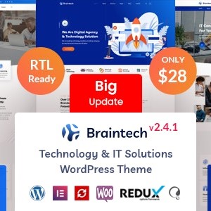 Braintech – Dijital Ajans ve IT Çözümleri WordPress Teması