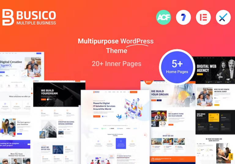 Busico – Çok Amaçlı WordPress Teması