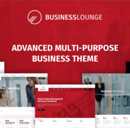 Business Lounge – WordPress Kurumsal & Finans Teması