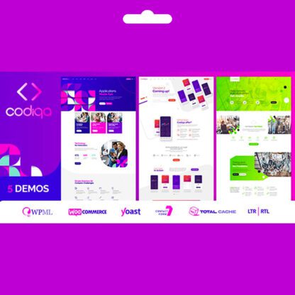 Codiqa Premium WordPress Yazılım Teması
