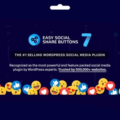 Easy Social Share Buttons WordPress Sosyal Medya Eklentisi