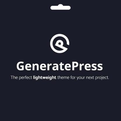 GeneratePress Premium WordPress Teması