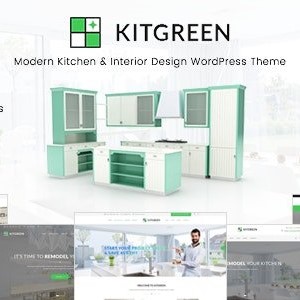 KitGreen – İç Mekan ve Mutfak Tasarımı WordPress Teması