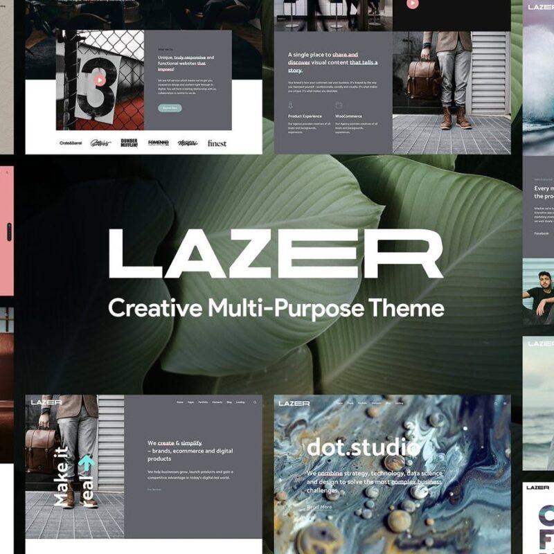 Lazer – Çok Amaçlı WordPress Teması
