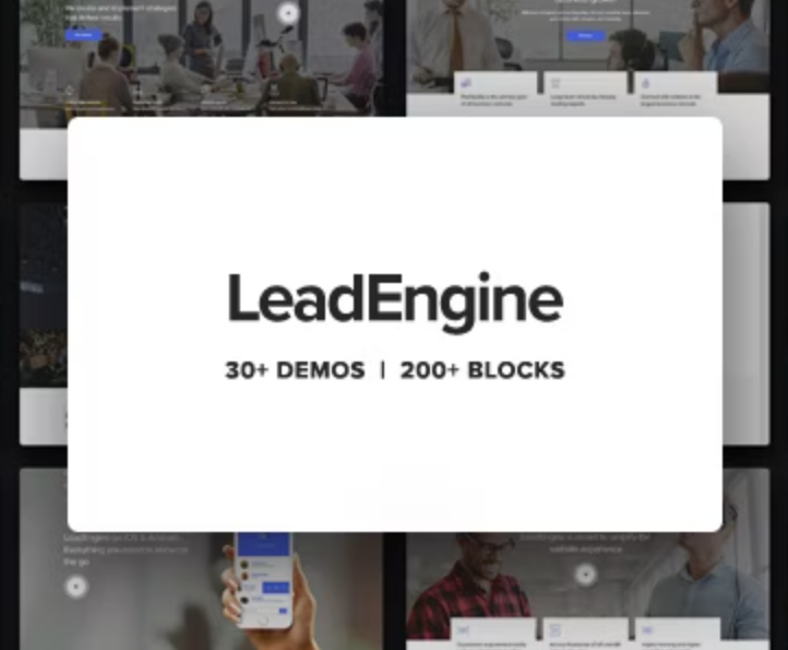 LeadEngine – Çok Amaçlı WordPress Teması