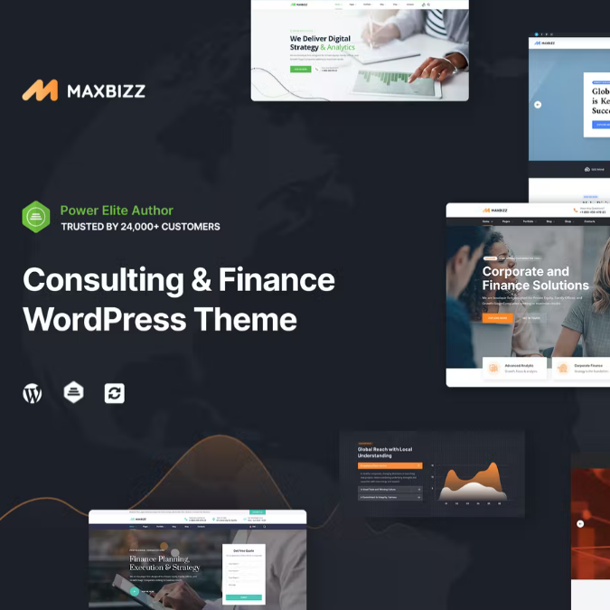 Maxbizz – WordPress Elementor Danışmanlık Teması