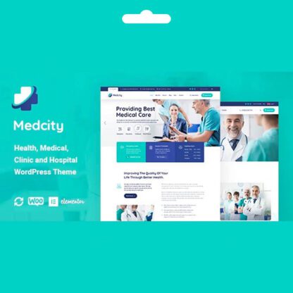 Medcity Premium WordPress Sağlık Teması