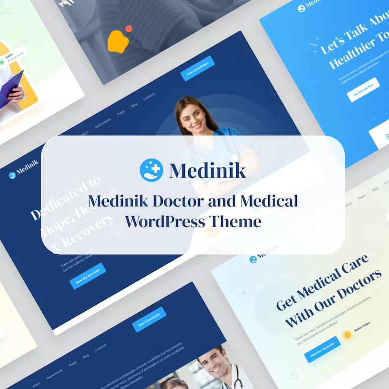 Medinik – WordPress Doktor & Medikal Teması