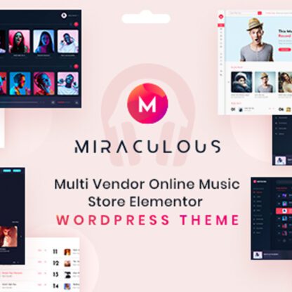 Miraculous WordPress Müzik Teması