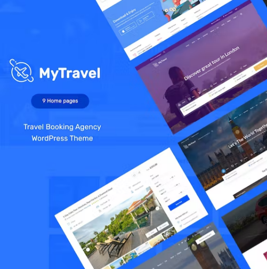 MyTravel – WordPress Tur & Otel Rezervasyonu Teması