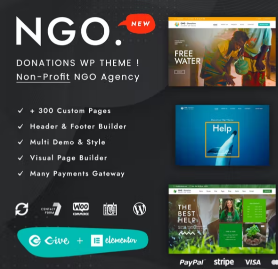 Ngo – WordPress Yardım & Bağış Teması