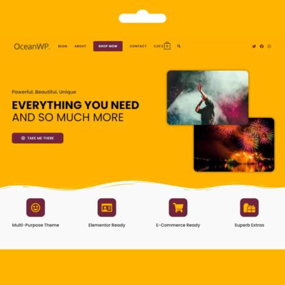 OceanWP Çok Amaçlı WordPress Teması