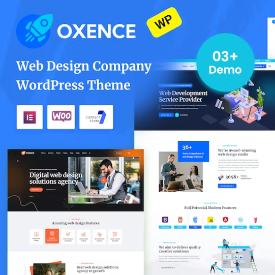 Oxence – WordPress Web Tasarım Ajansı Teması