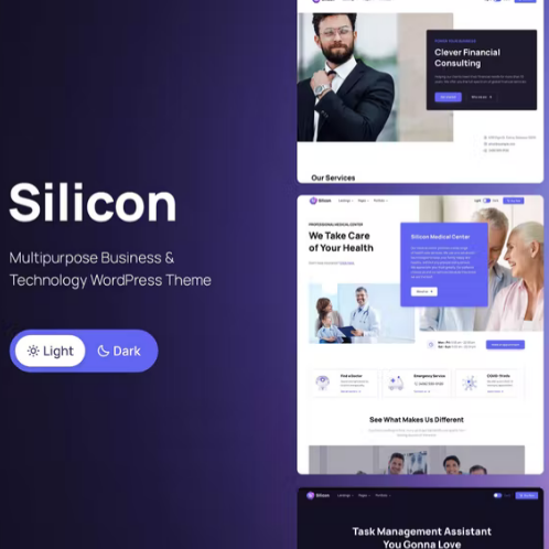 Silicon – WordPress Çok Amaçlı Teknoloji Teması