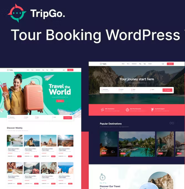 Tripgo – WordPress Tur & Rezervasyon Teması