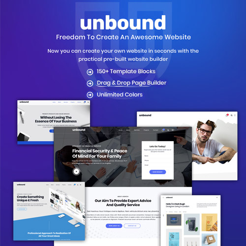 Unbound – Kurumsal ve Ajanslar İçin WordPress Teması