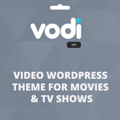 Vodi WordPress Video Teması