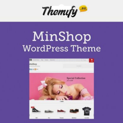 WooCommerce Minshop Premium WordPress Satış Teması