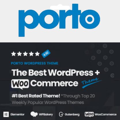 WooCommerce Porto Çok Amaçlı WordPress Teması