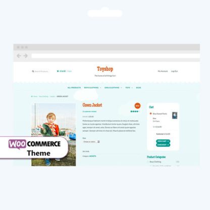 WooCommerce Toyshop WordPress Bebek Teması